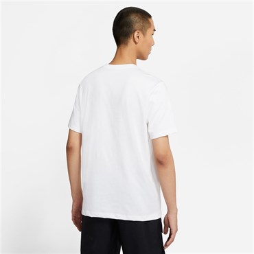 Nike M Nsw Tee Icon Swoosh Erkek Beyaz T-shirt - DC5094-100