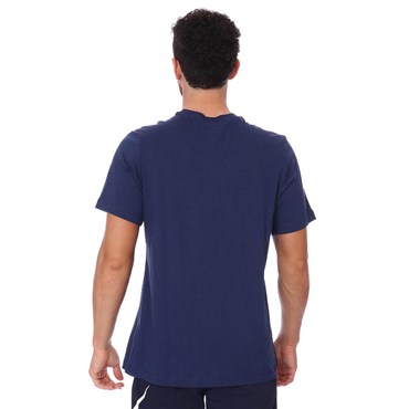 Nike M Nsw Tee Swoosh 12 Month Erkek Lacivert T-shirt - DB6470-410