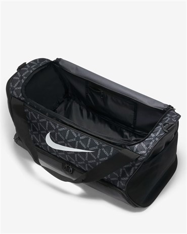 Nike Nk Brsla M Duff-9.0 Aop2 Fa21 Unisex Siyah Spor Çantası - DA8305-010
