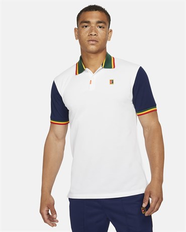Nike The Polo Df Herıtge Slım2 Erkek Beyaz Polo T-shirt - DA4379-100