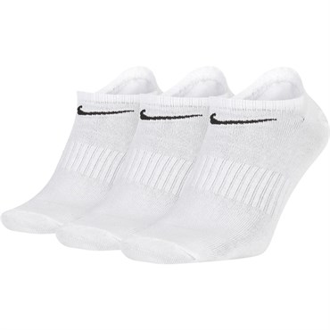 Nike U Nk Everyday Ltwt Ns 3Pr Unisex Beyaz Çorap - SX7678-100