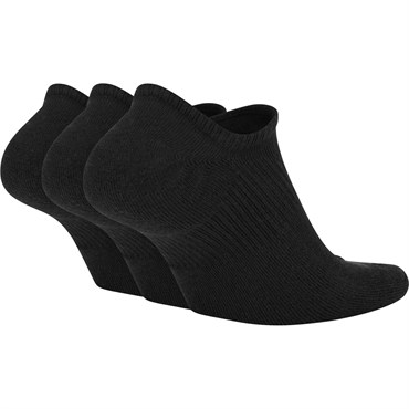 Nike U Nk Evry Plus Cush Ns Foot 3P Erkek Siyah Çorap - SX7840-010