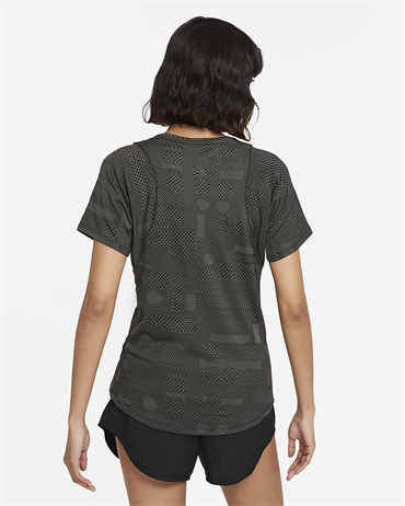 Nike W Nk Aır Df Top Ss Kadın Siyah T-shirt - DD4027-010