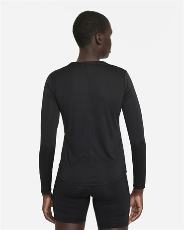Nike W Nk One Df Ls Std Top Kadın Siyah T-shirt - DD0641-010