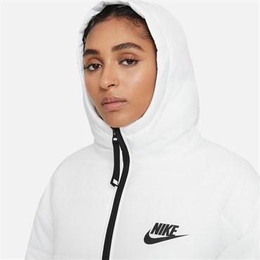 Nike W Nsw Tf Rpl Classıc Hd Parka Kadın Beyaz Ceket - DJ6999-100