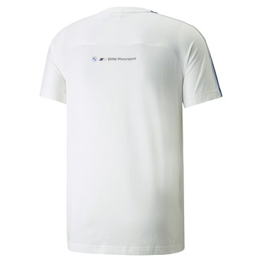 Puma Bmw Mms T7 Tee Erkek Beyaz Günlük T-shirt - 533367-02