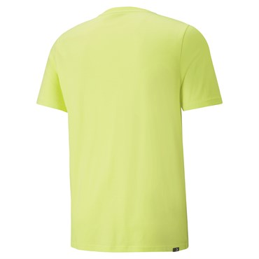 Puma Brand Love Tee Erkek Sarı Günlük T-shirt - 533653-29