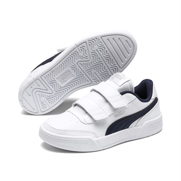 Puma Caracal Erkek Beyaz Çocuk Günlük Ayakkabı - 37053007