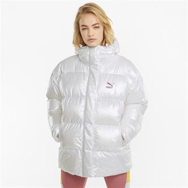 Puma Classics Oversized Jacket Kadın Beyaz Ceket - 58958402