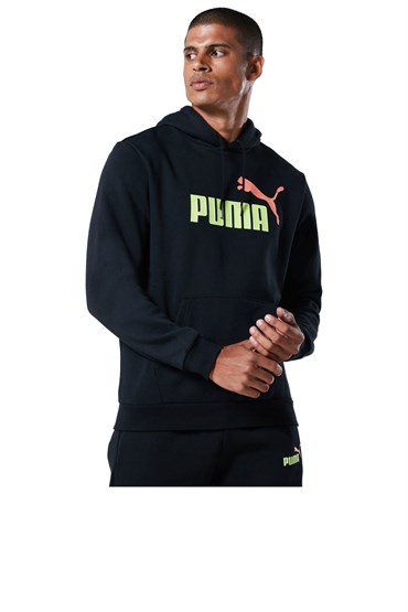 Puma Ess 2 Col Hoody Fl Big Logo Erkek Sweatshirts - 59801451