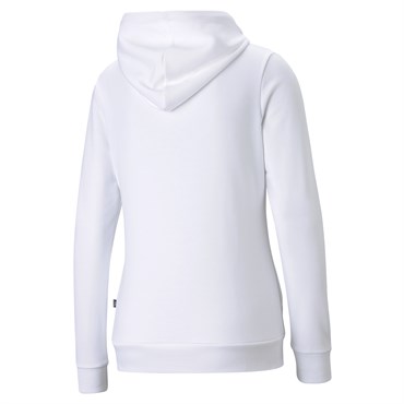 Puma Ess Logo Hoodie Tr Kadın Beyaz Sweatshirt - 58679102
