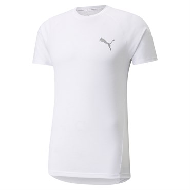 Puma Evostrıpe Tee Erkek Beyaz T-Shirt - 58941702