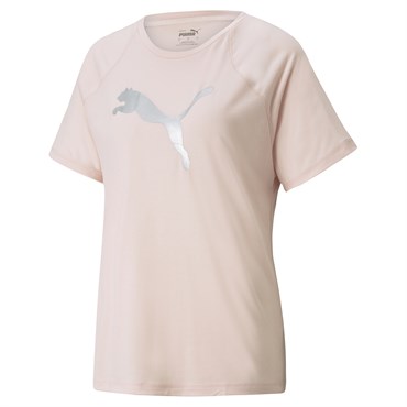 Puma Evostripe Tee Kadın Pembe T-Shirt - 58914336