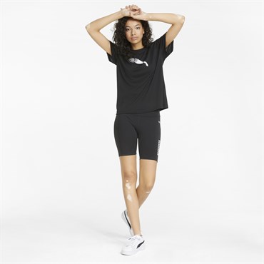 Puma Evostripe Tee Kadın Siyah Günlük T-shirt - 847070-01