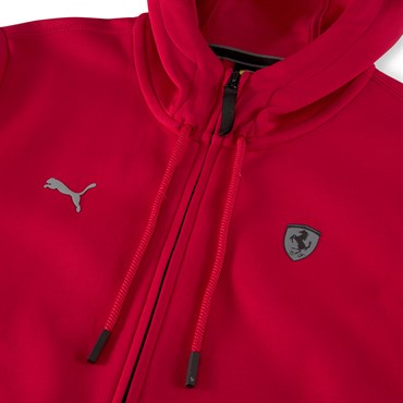 Puma Ferrari Style Hooded Sweat Jacket Reg Erkek Kırmızı Günlük Ceket - 533334-02