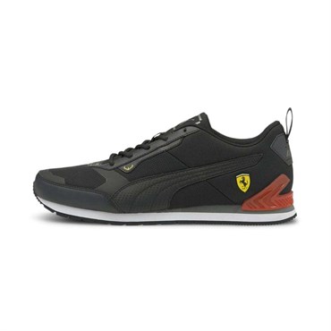 Puma Ferrari Track Racer Unisex Siyah Günlük Ayakkabı - 30685801