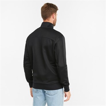 Puma Mapf1 T7 Track Jacket Erkek Siyah Sweatshirt - 53178001