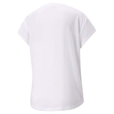 Puma Modern Sports Tee Kadın Beyaz T-Shirt - 58947602