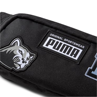 Puma Patch Waist Bag Unisex Siyah Bel Çantası - 07856201