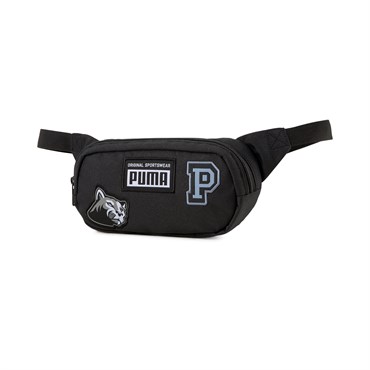 Puma Patch Waist Bag Unisex Siyah Bel Çantası - 07856201