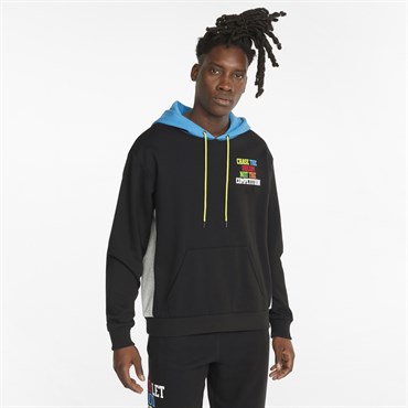Puma Playbook Pullover Erkek Siyah Günlük Sweatshirt - 534188-02