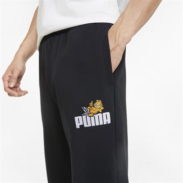 Puma Puma X Garfıeld Sweatpants Erkek Siyah Günlük Eşofman Altı - 534436-01