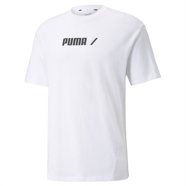 Puma Rad Cal Tee Erkek Beyaz T-Shirt - 58938502