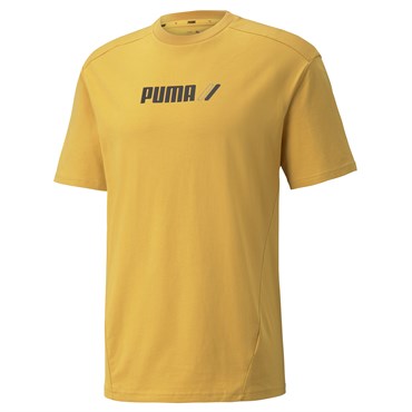 Puma Rad Cal Tee Erkek Sarı T-Shirt - 58938537