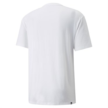 Puma Rad/Cal Tee Erkek Beyaz Günlük T-shirt - 847432-02