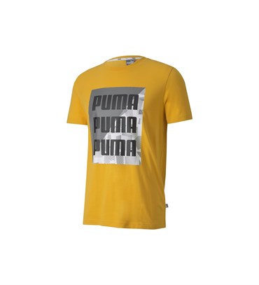 Puma Summer Print Graphic Tee Erkek Üst & T-shirt - 58416525