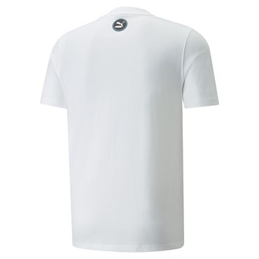 Puma Swxp Graphic Tee Erkek Beyaz Günlük T-shirt - 533623-02