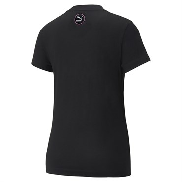 Puma Swxp Graphic Tee Kadın Siyah Günlük T-shirt - 533559-01