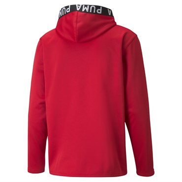 Puma TRAIN PWR FLEECE HOODIE Erkek Kırmızı Sweatshirt - 52089311