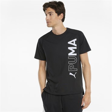 Puma Traın Ss Tee Erkek Siyah T-Shirt - 52089901