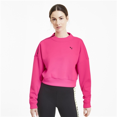 Puma Train Zip Crew Sweatshirt  Kadın Sweatshirts - 51948004