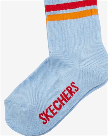 Skechers 3 Pack Crew Cut Half Terry Socks Erkek Çocuk Karışık Renkli Çorap - S212320-900