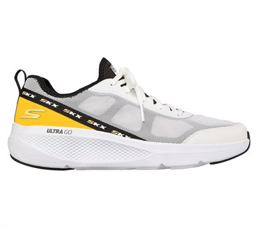 Skechers Go Run Elevate - Accelerate Erkek Beyaz Koşu Spor Ayakkabı - 220181 WBK