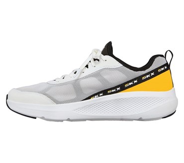 Skechers Go Run Elevate - Accelerate Erkek Beyaz Koşu Spor Ayakkabı - 220181 WBK