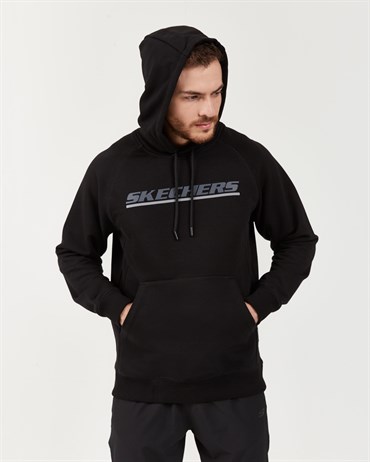 Skechers Lw Fleece M Logo Printed Hoodie Erkek Sweatshirts - S202078-001