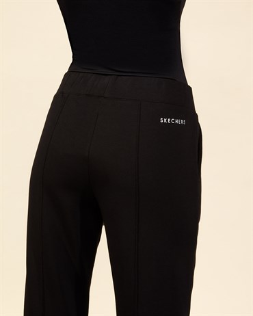 Skechers Lw Fleece W Slim Sweatpant Kadın Siyah Eşofman Altı - S211291-001