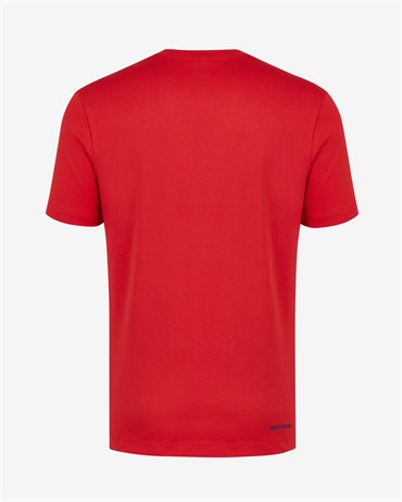 Skechers M Big Logo T-Shirt Erkek Kırmızı T-shirt - S212949-600