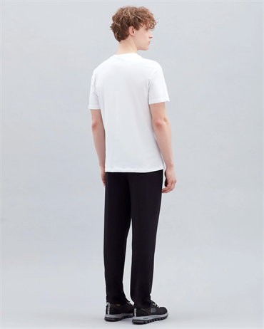 Skechers M New Basics Crew Neck T-Shirt Erkek Beyaz Günlük T-shirt - S212910-102