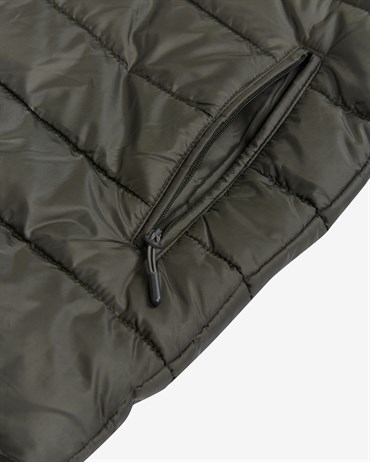 Skechers M Panel Hooded Jacket Erkek Haki Ceket - S212041-801
