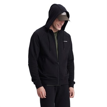 Skechers New Basics M Full Zip Hoodie Erkek Siyah Sweatshirt - S212267-001