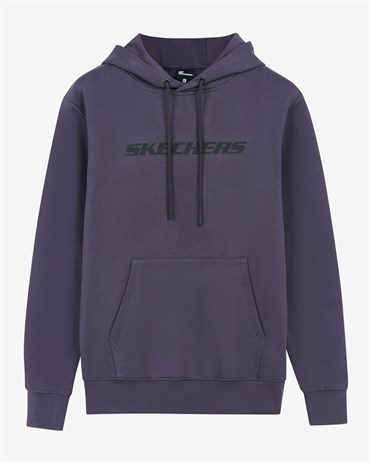 Skechers New Basics M Hoodie Erkek Siyah Sweatshirt - S212266-003