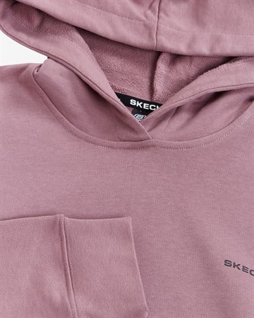 Skechers New Basics W Hoodie Kadın Pembe Sweatshirt - S212183-620