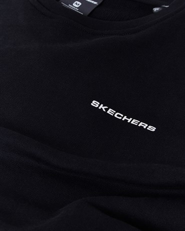 Skechers New Basics W Sweatshirt Kadın Siyah Sweatshirt - S212182-001
