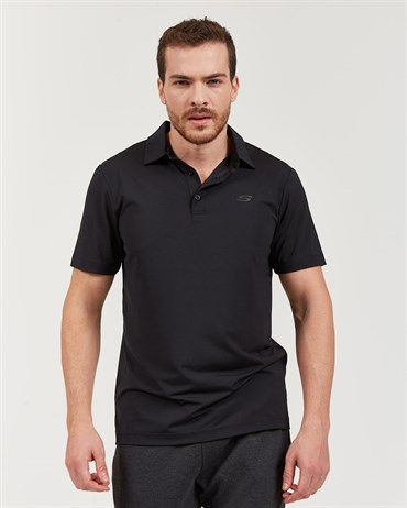 Skechers Polo S M Stretch Polo Erkek Üst & T-shirt - S201243-001