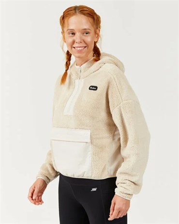 Skechers Sherpa W 14 Zip Hoodie Kadın Sweatshirt Polar - S202194-580