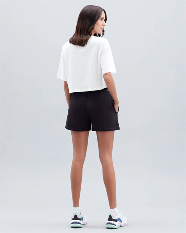 Skechers W New Basics 5 Inch Short Kadın Siyah Günlük Şort - S212184-001
